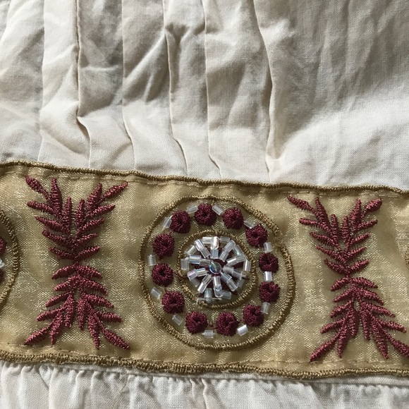 Lipsy Beige Tank Top with Unique Details - Picture 3 of 7